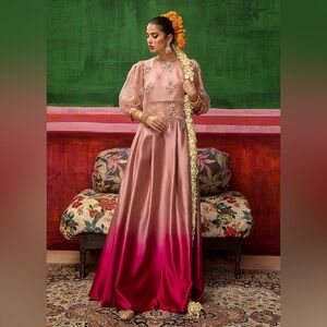 Mahum Asad Pink Lehenga